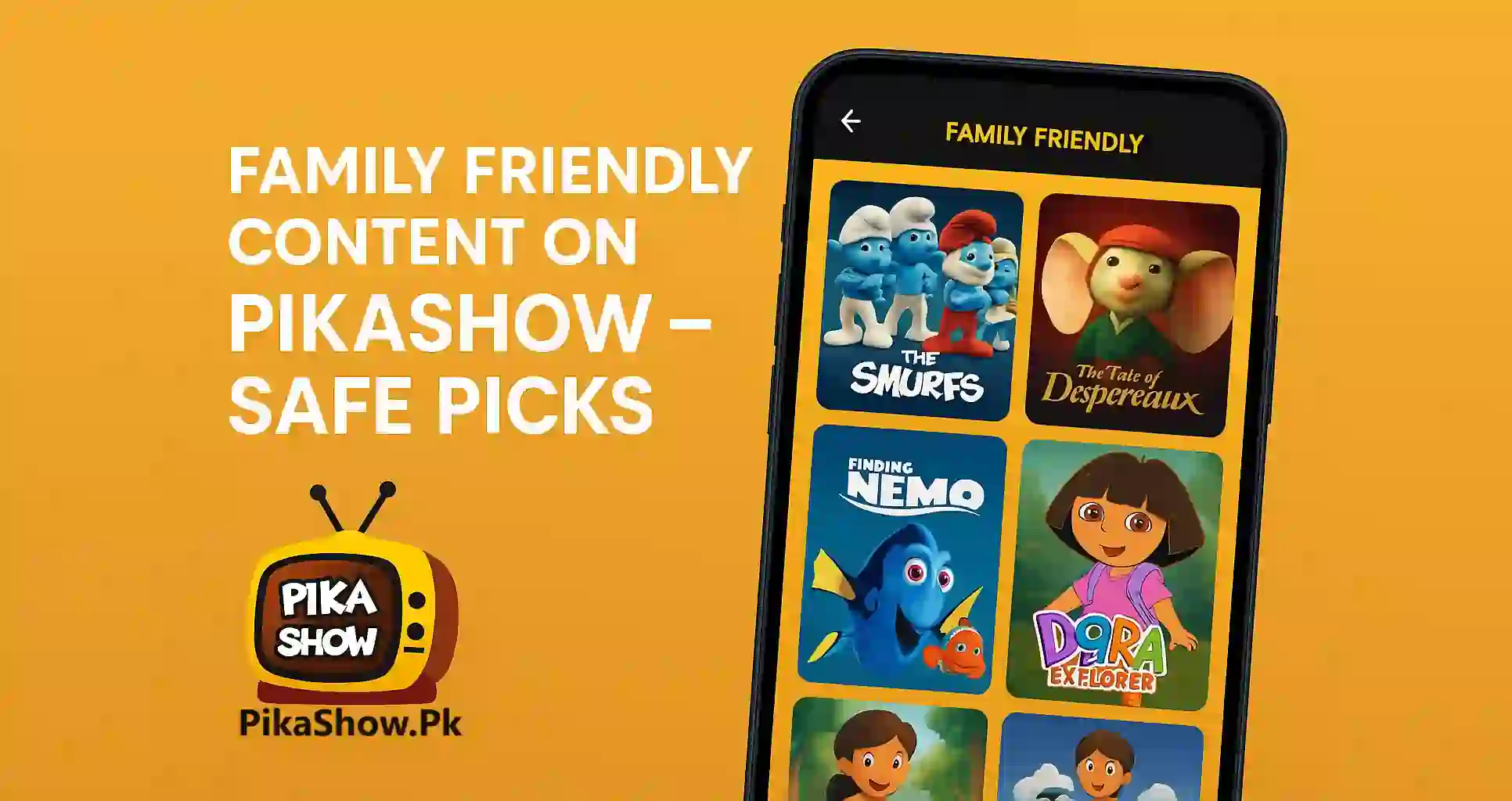 Family Friendly Content on Pikashow – Safe Picks