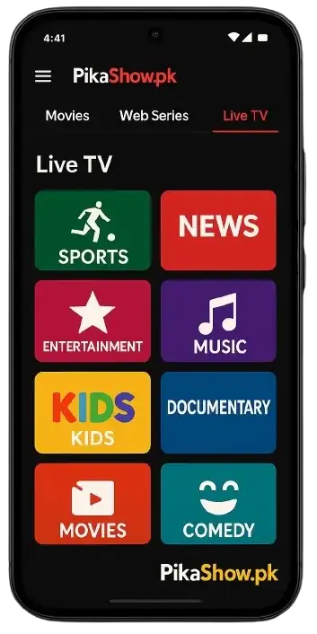 Live TV Programs: